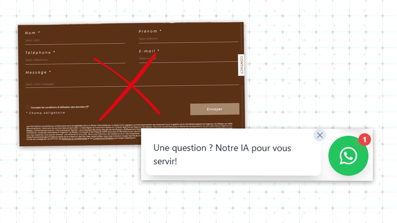 Script conversationnel simple