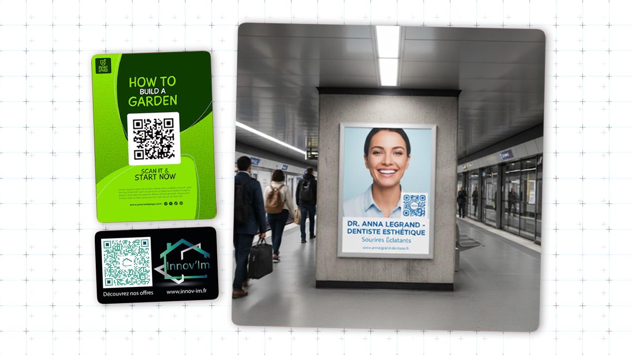 QR code Setlyy sur support physique