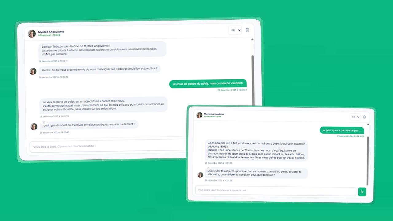 Architecture conversationnelle orientée vente