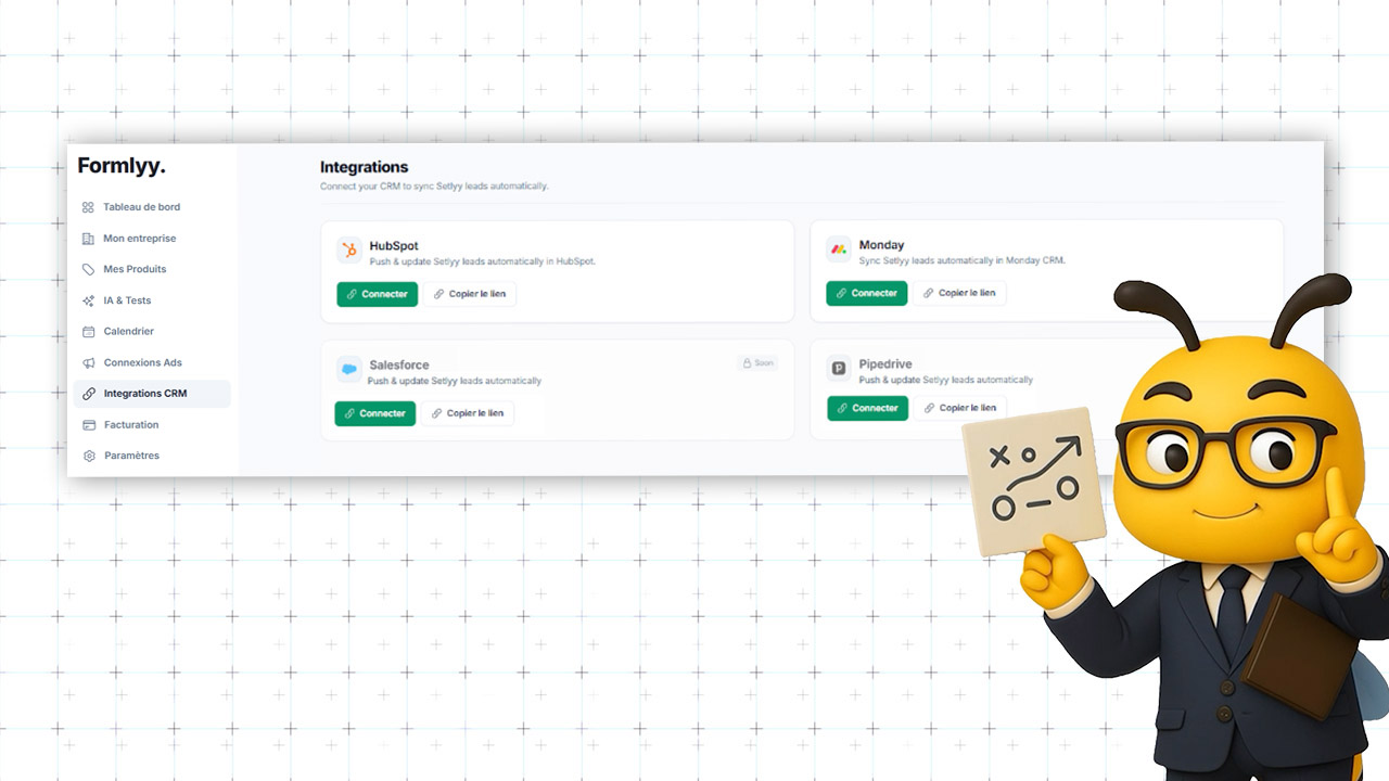 Intégration CRM Setlyy